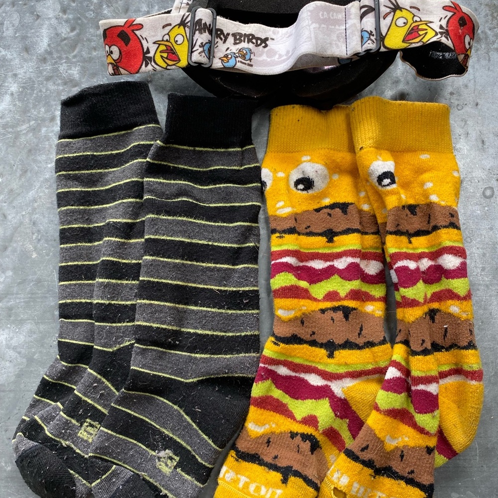 Angry Birds Kids Fun Socks Set -Snow time special!